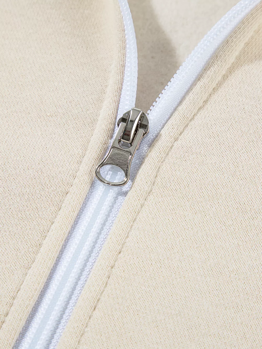 Drop Shoulder Zip Up Jacket and Drawstring Pants Active 2pcs Set, image 43