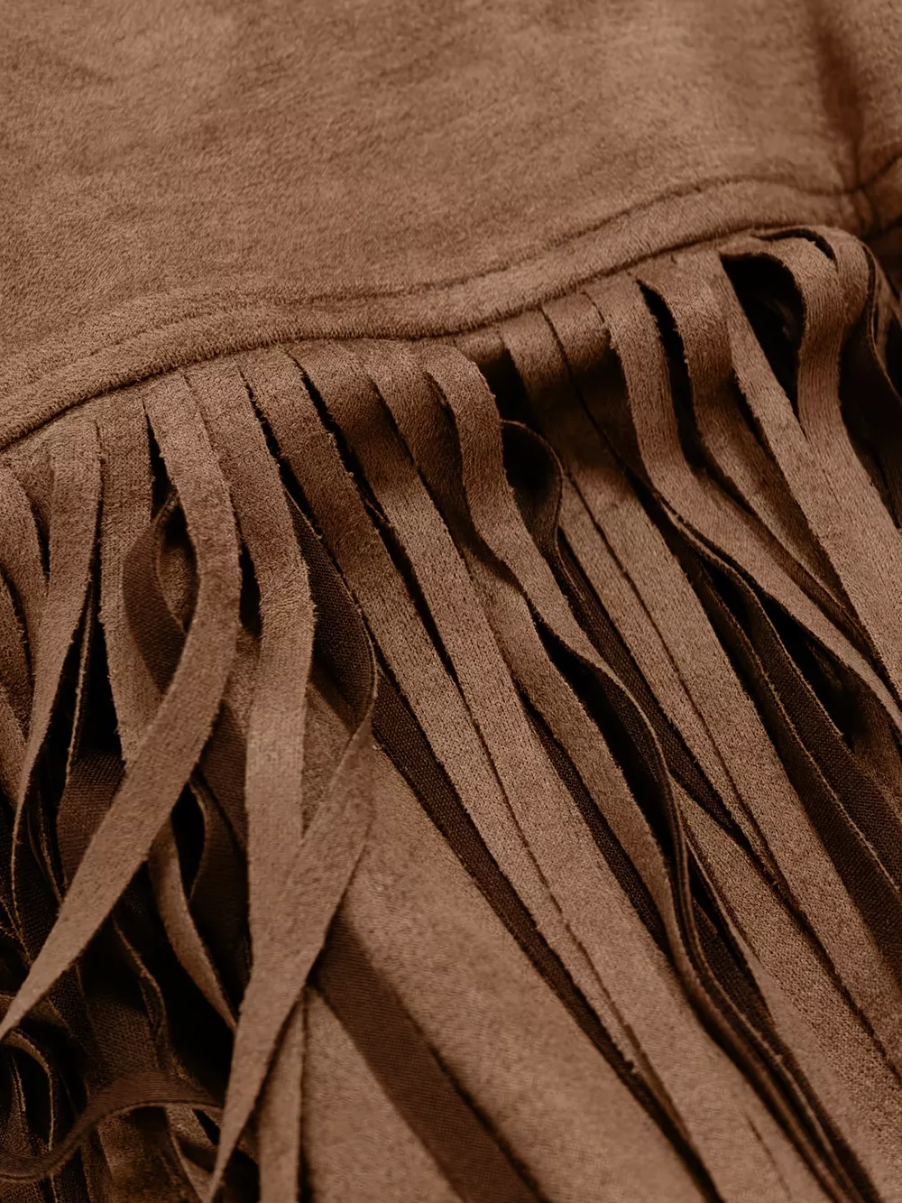 Fringe Balloon Sleeve Midi Dress, image 7
