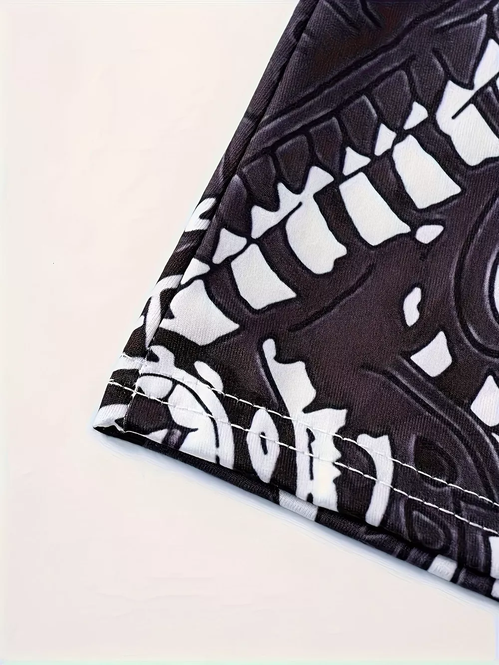 Printed Spaghetti Strap Maxi Dress, image 6