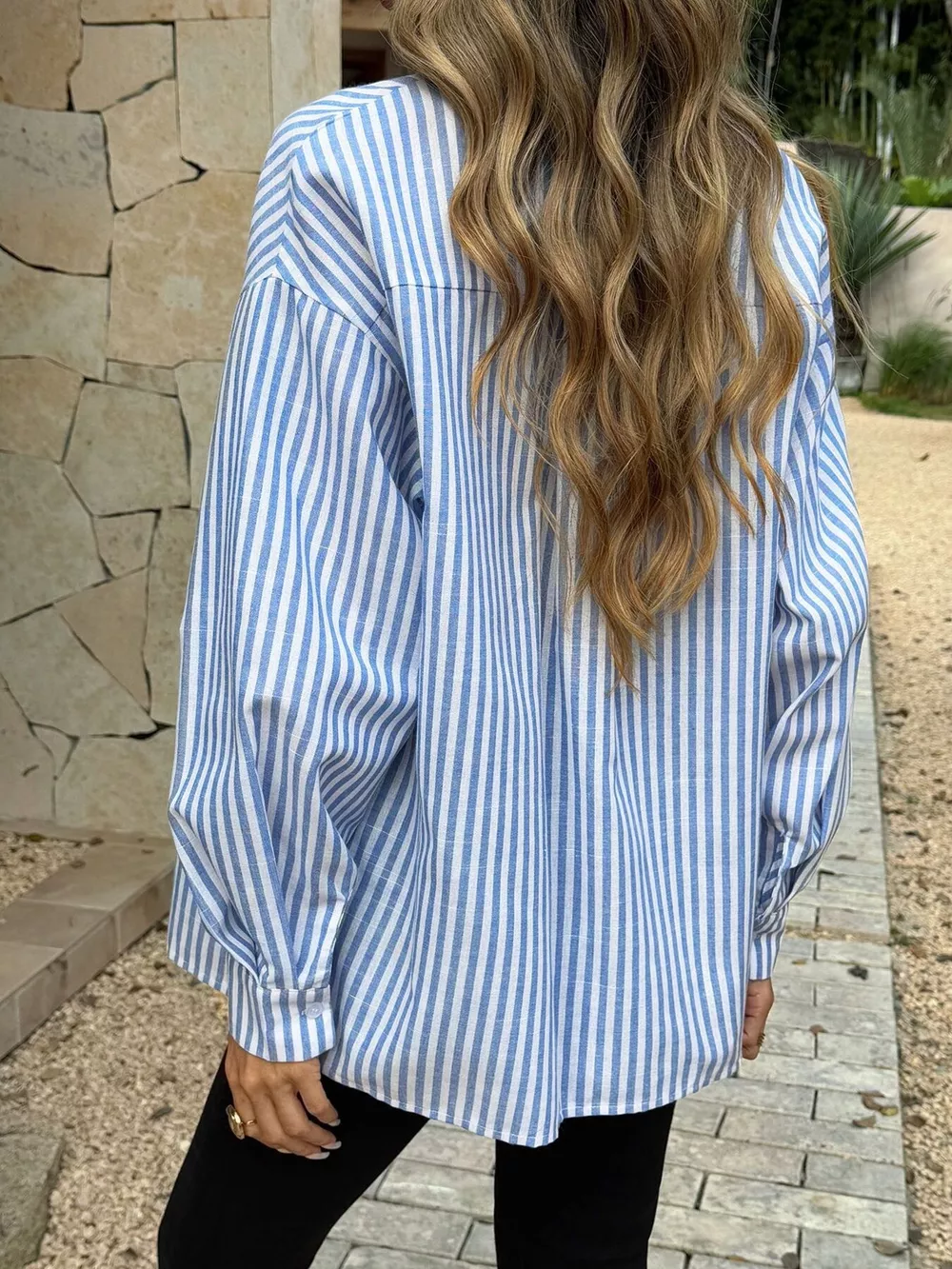 Striped Button-Down Shirt, image 4