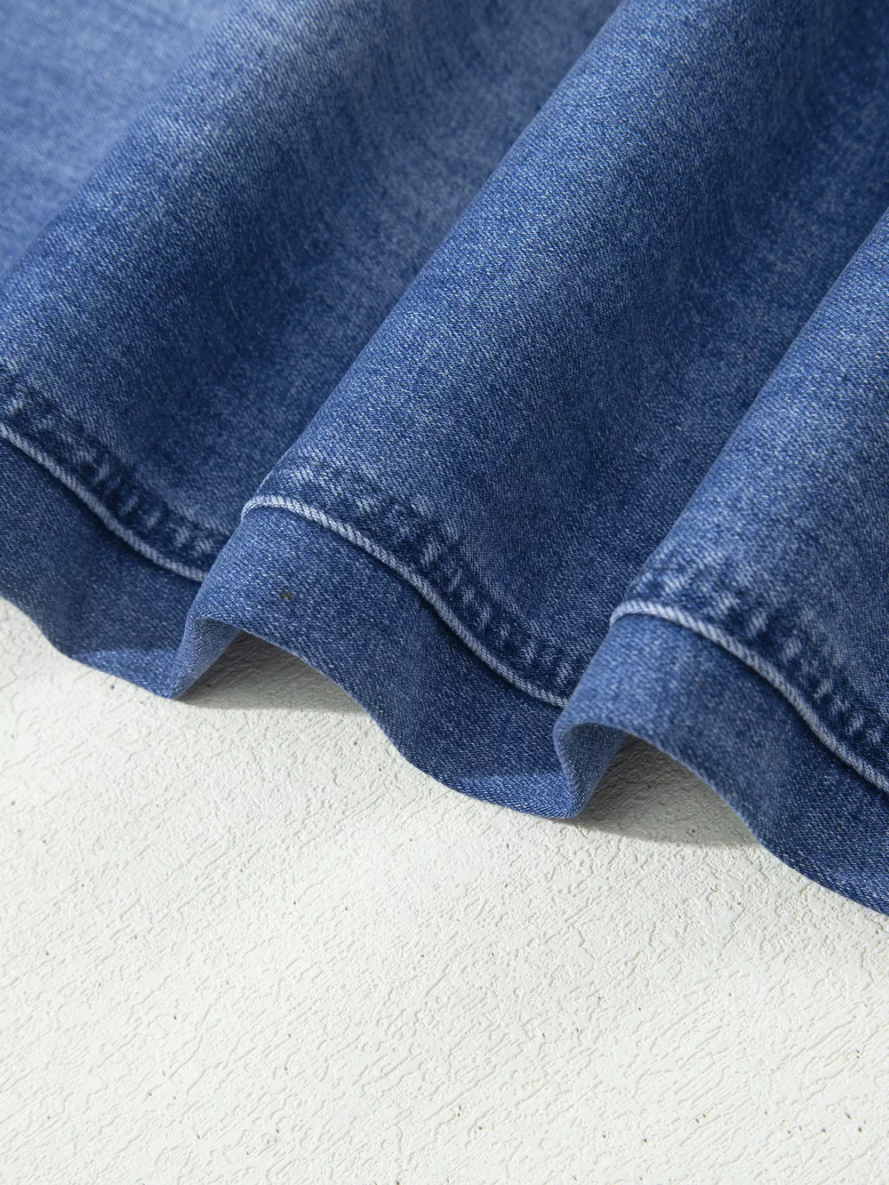 Drawstring Waist Ankle Length Casual Jeans Regular Fit Pocket Detail Jeans, image 6