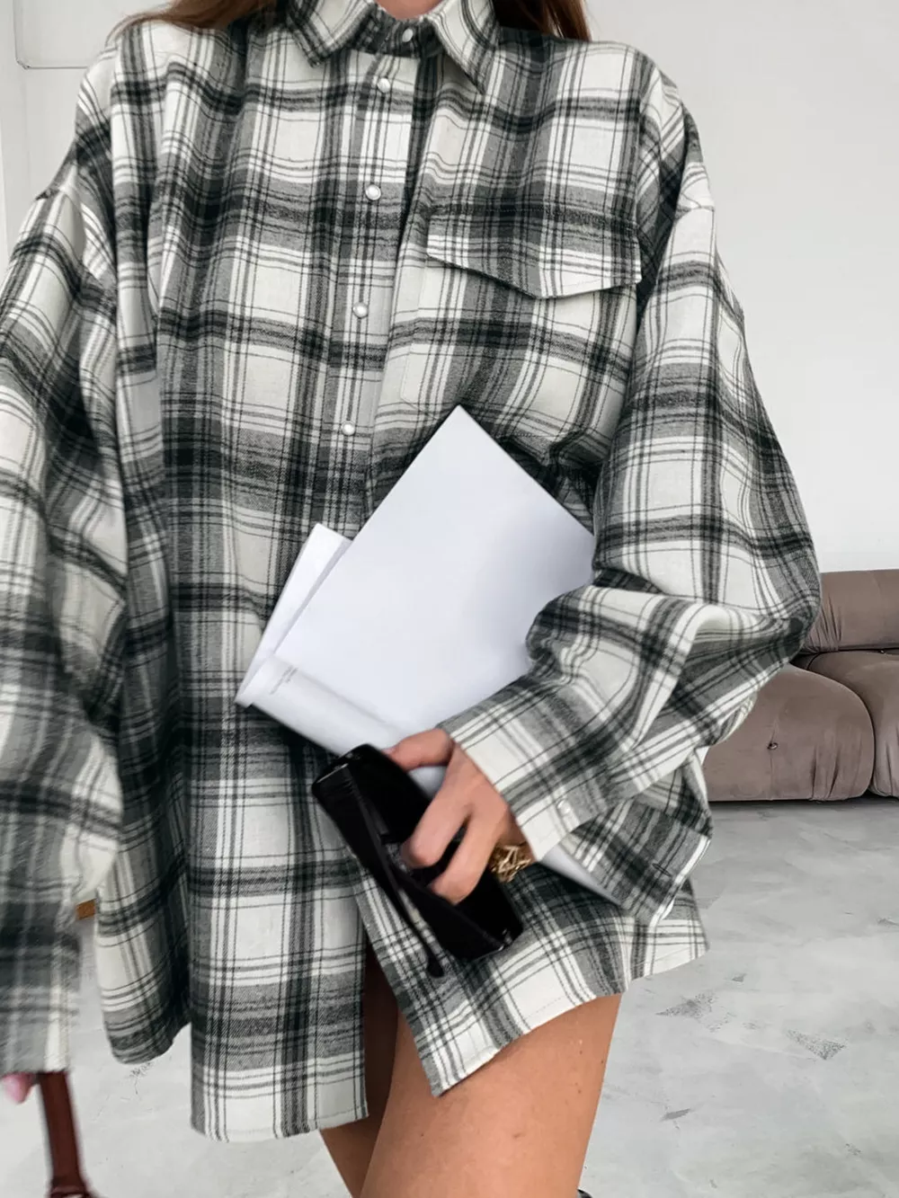 Button Up Long Sleeve Shirt, image 4