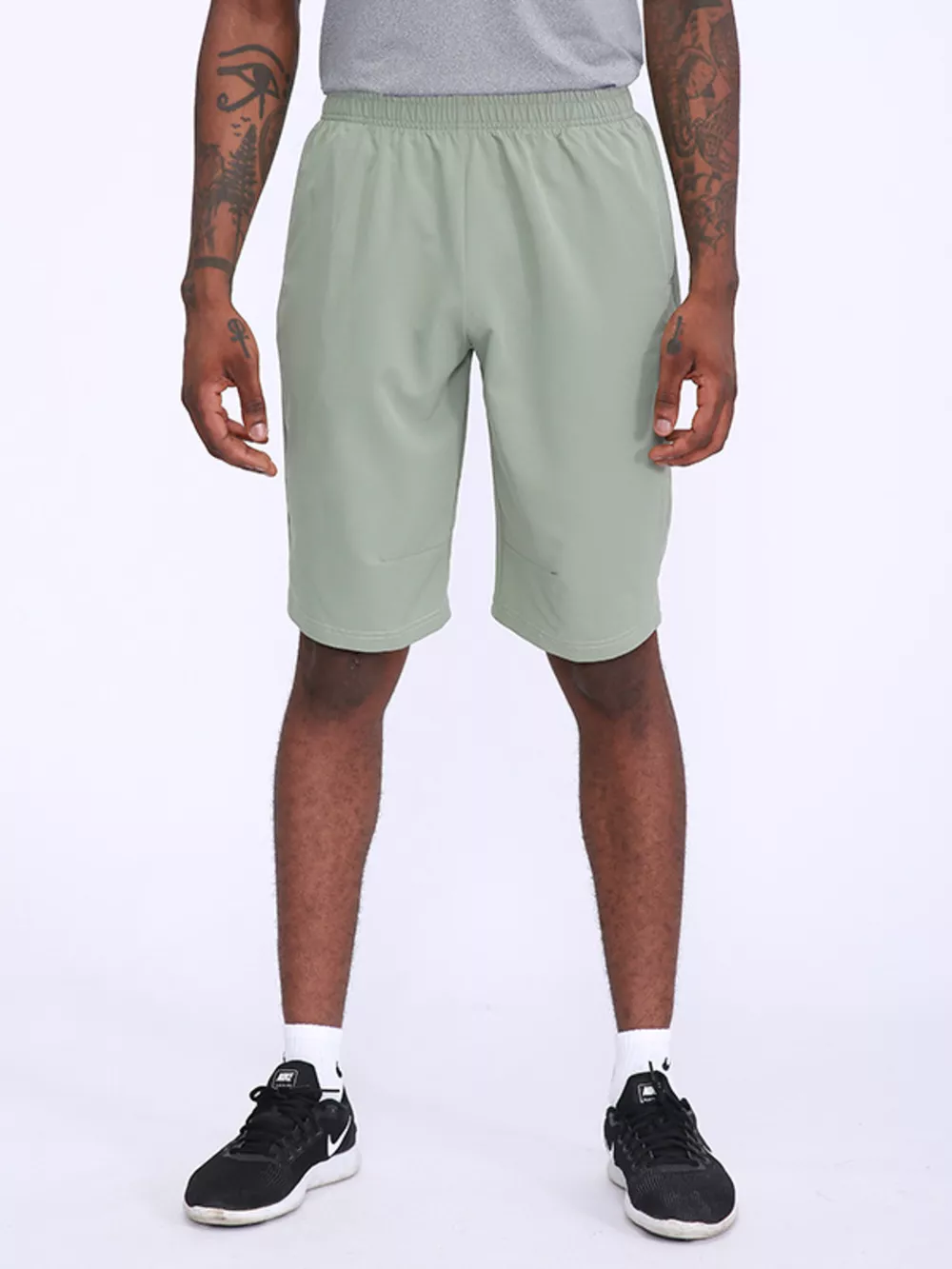 Men's Elastic Waist Lightweight Active Shorts