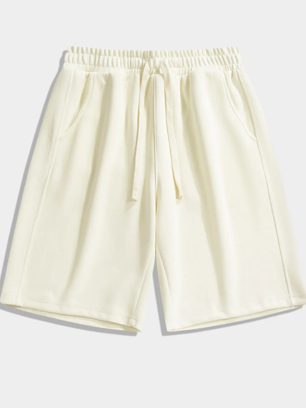 Men's Plus Size Drawstring Casual Shorts