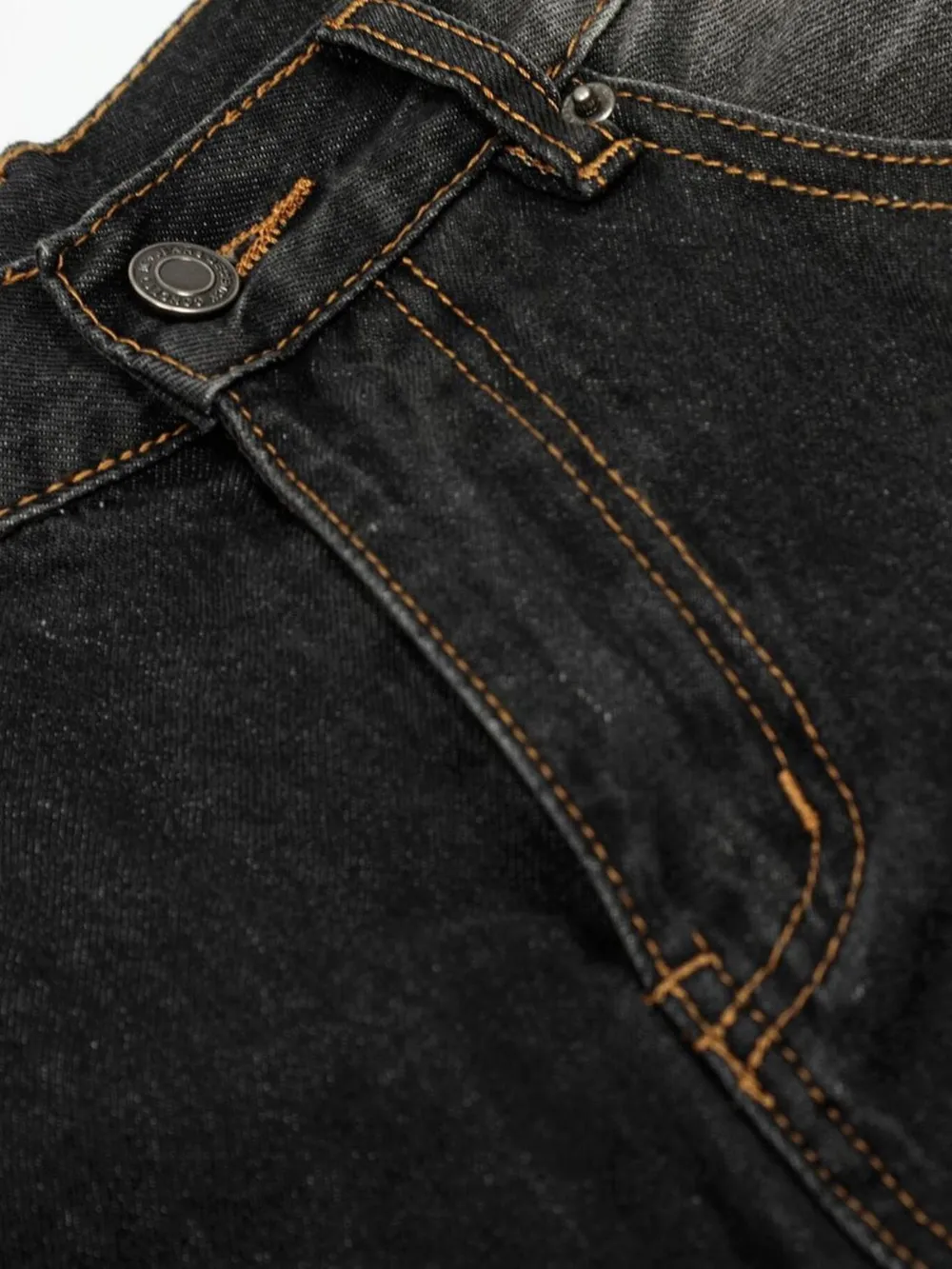 Men's Washed Balloon Wide Leg Jeans, image 6