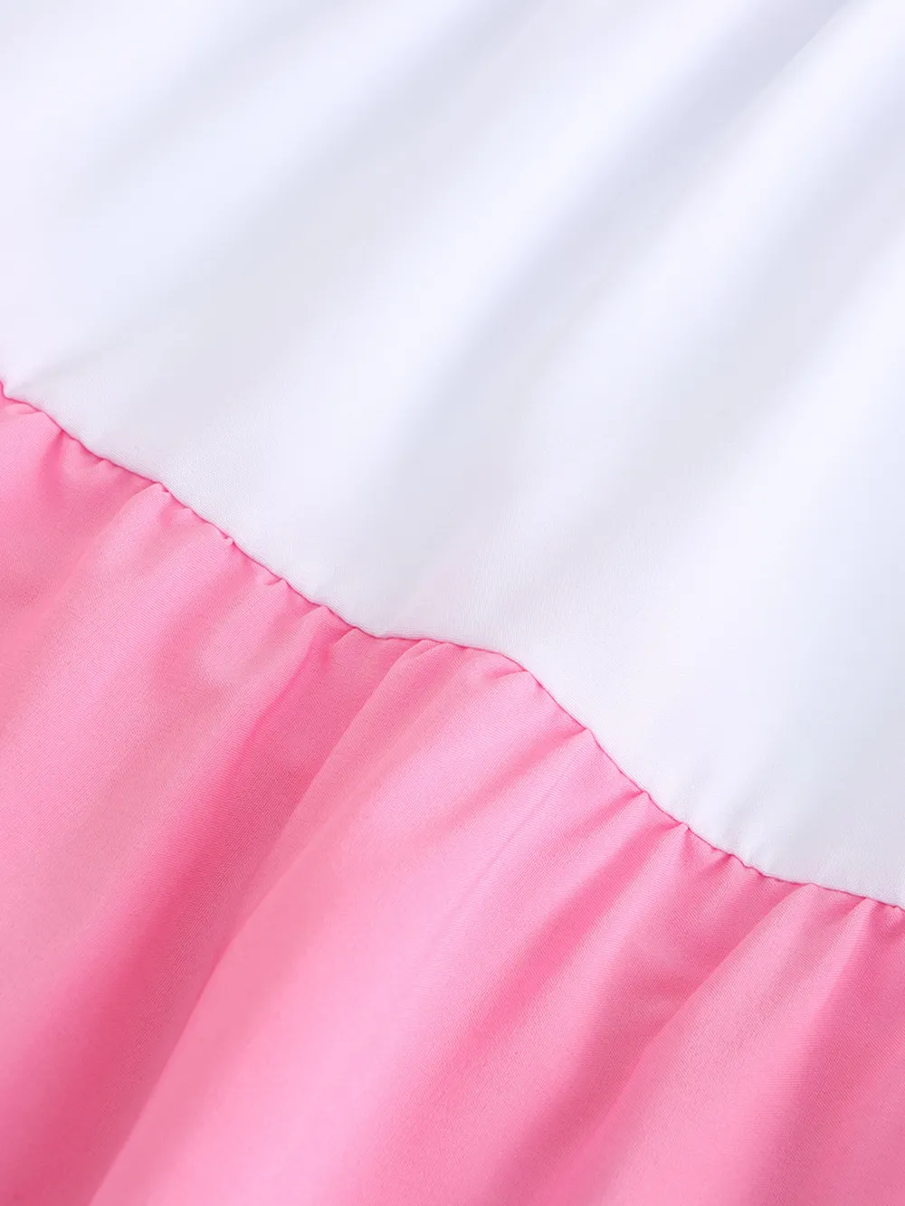 Full Size Color Block Tiered Ruffle Summer Dress Plus Size, image 6