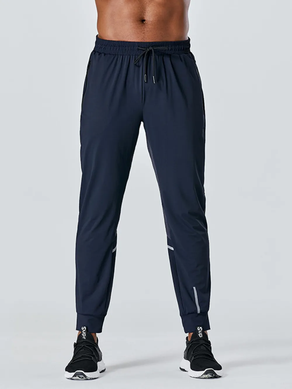 Men's Plus Size Drawstring Active Pants, image 4