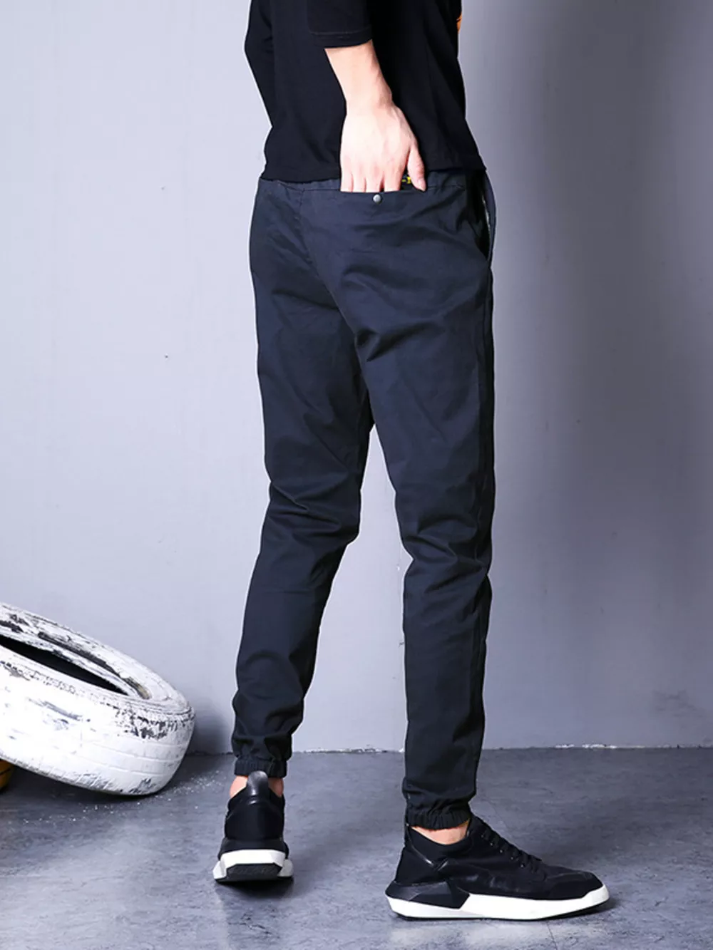 Men's Casual Drawstring Joggers, image 2