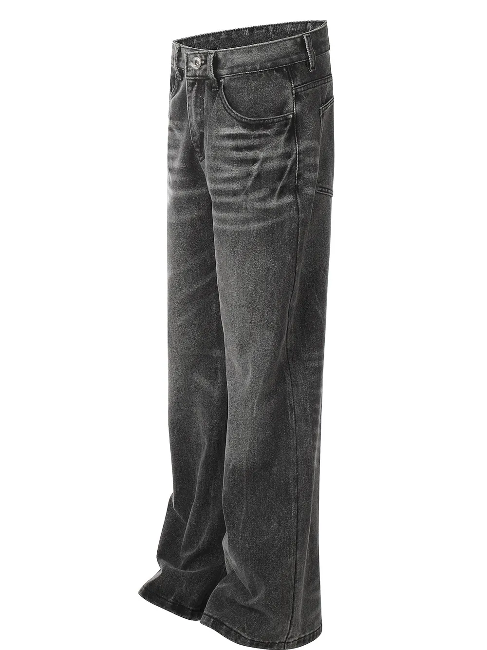 Men's Wide Leg Jeans, image 2