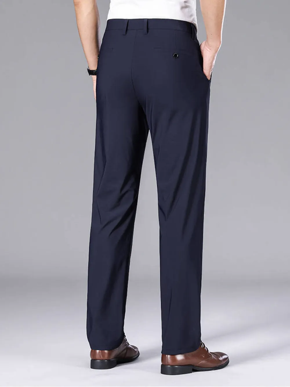 Men's Slim Fit Casual Pants, image 4