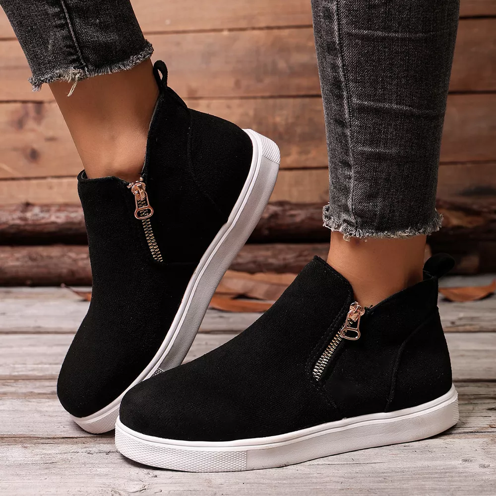 Round Toe Ankle Boots, image 15