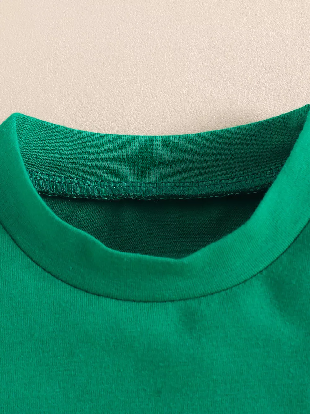 Children's Duck Round Neck Tee and Shorts Set, image 2