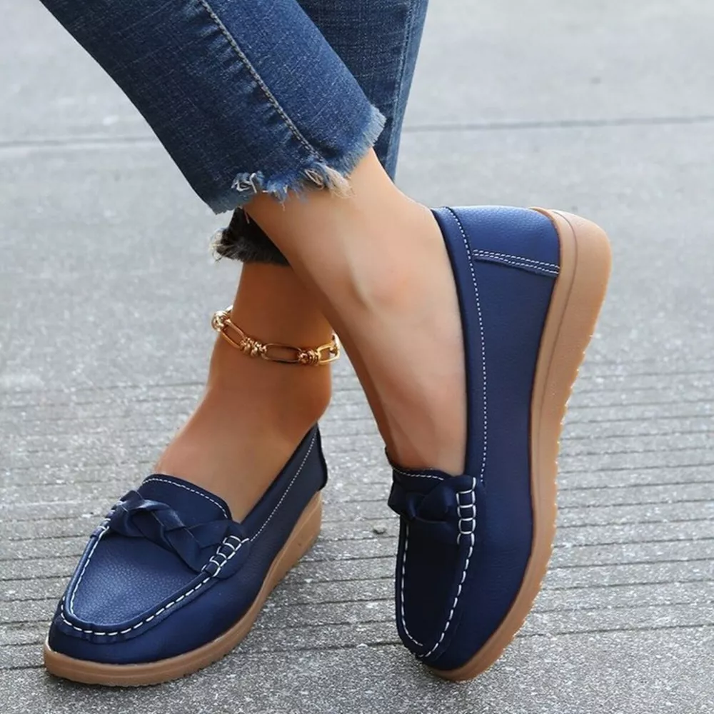 Round Toe Flats Slip-Ons, image 7