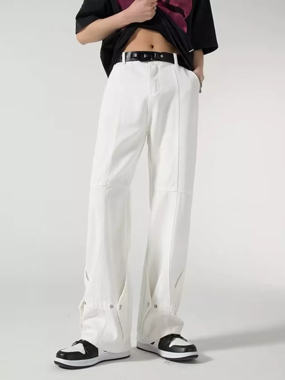 Men's Plus Size Loose Fit Jeans, image 2