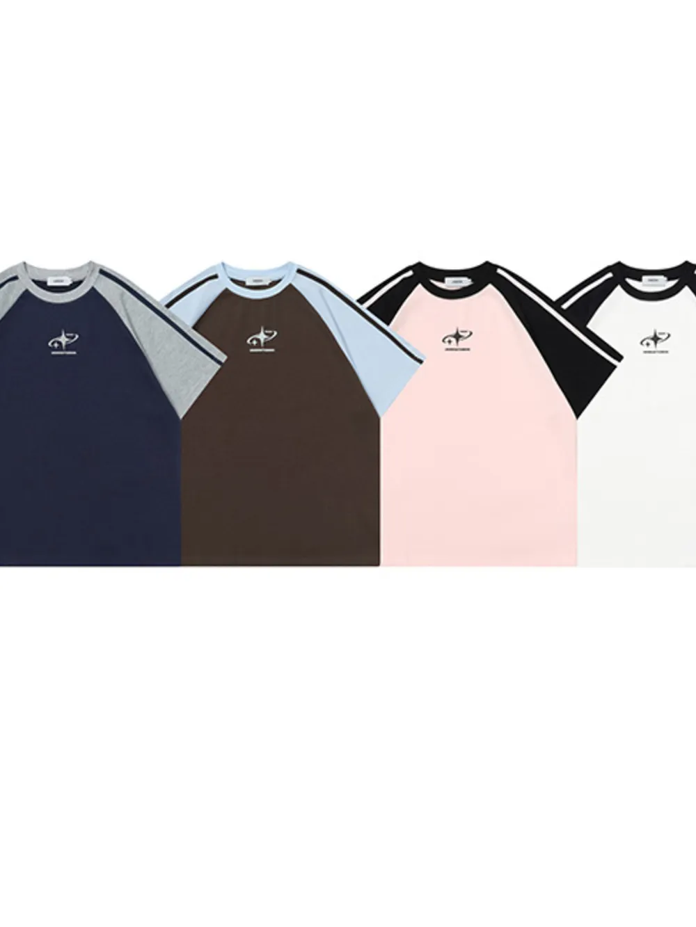 Men's Stripe Round Neck Short Sleeve T-Shirt, image 5