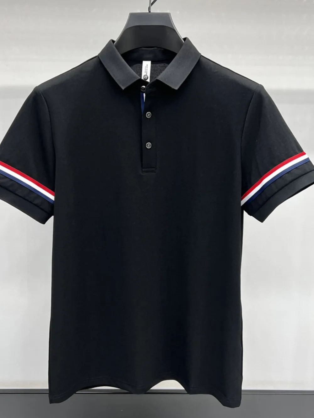 Men's Plus Size Button Detail Short Sleeve Polo