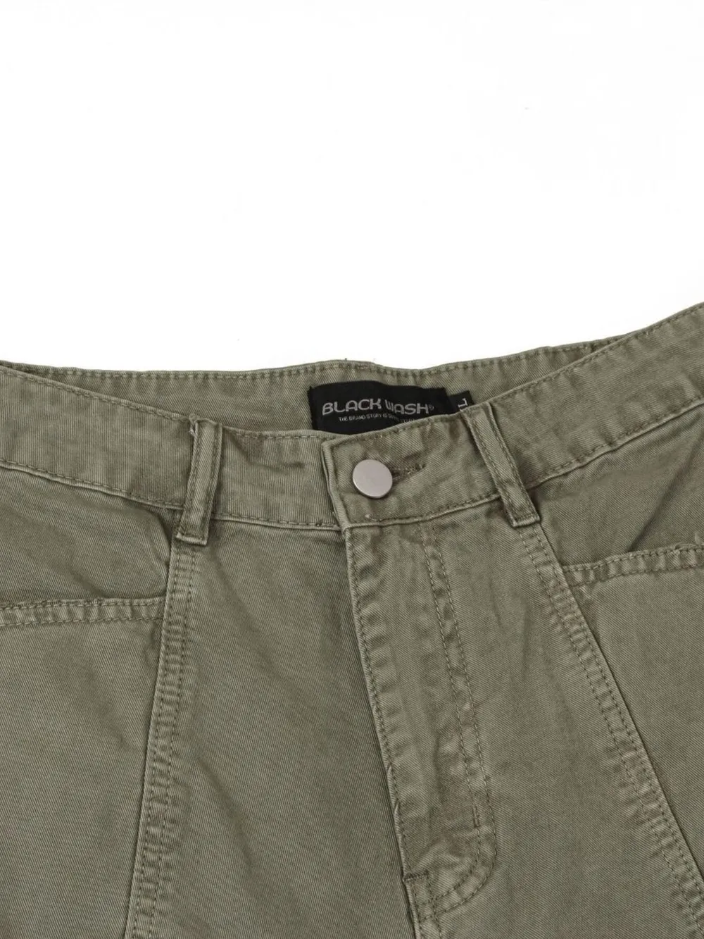 Men's Wide Leg Cargo Jeans, image 8