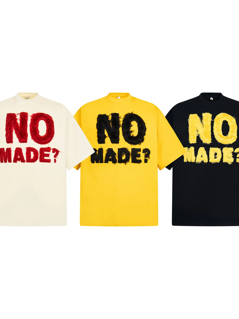Men's NO MADE? Oversized Short Sleeve T-Shirt, image 7