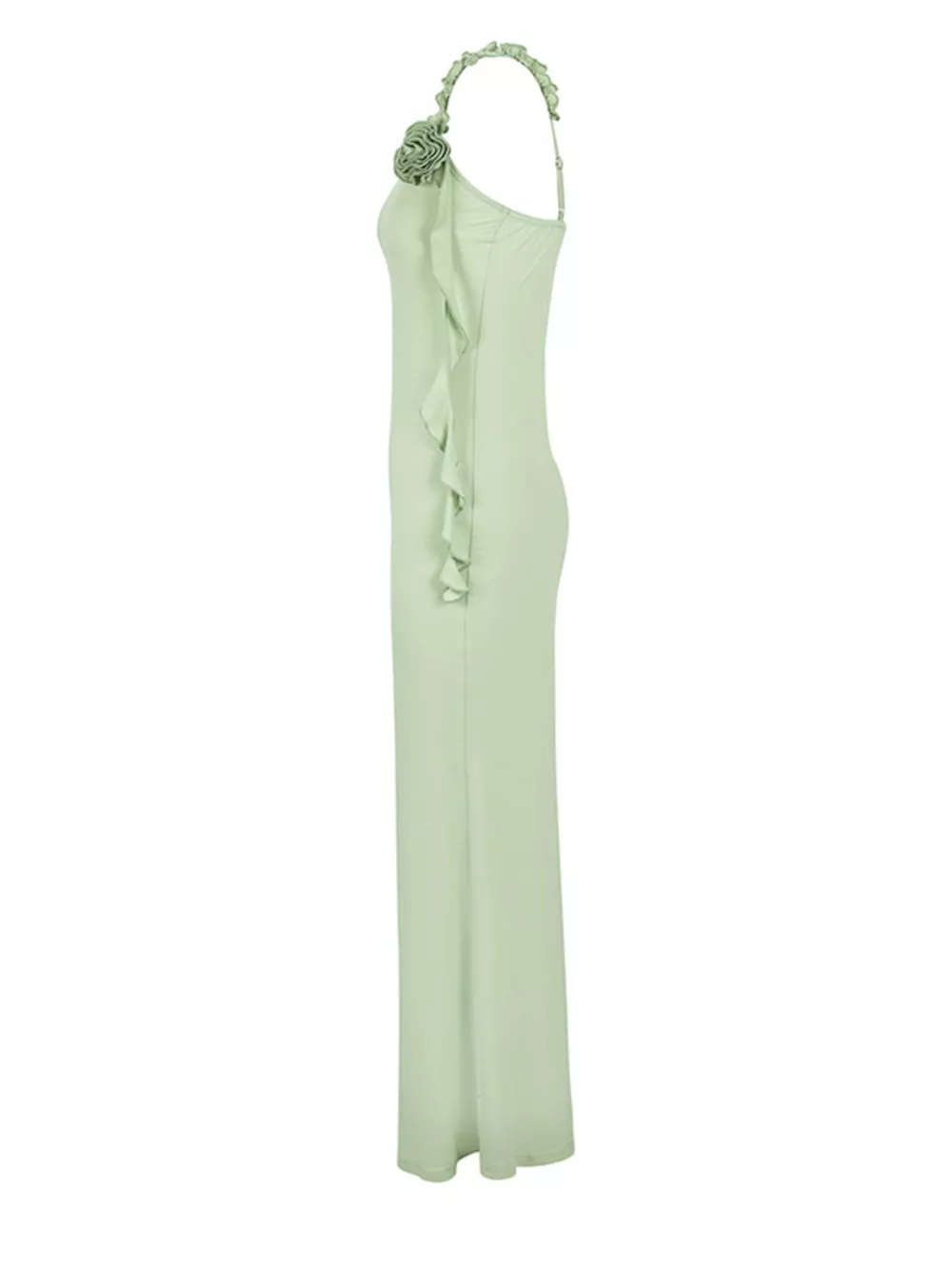Floral Bodycon Mermaid Maxi Dress, image 9