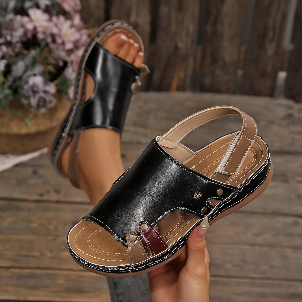 Open Toe Flats Sandals, image 7