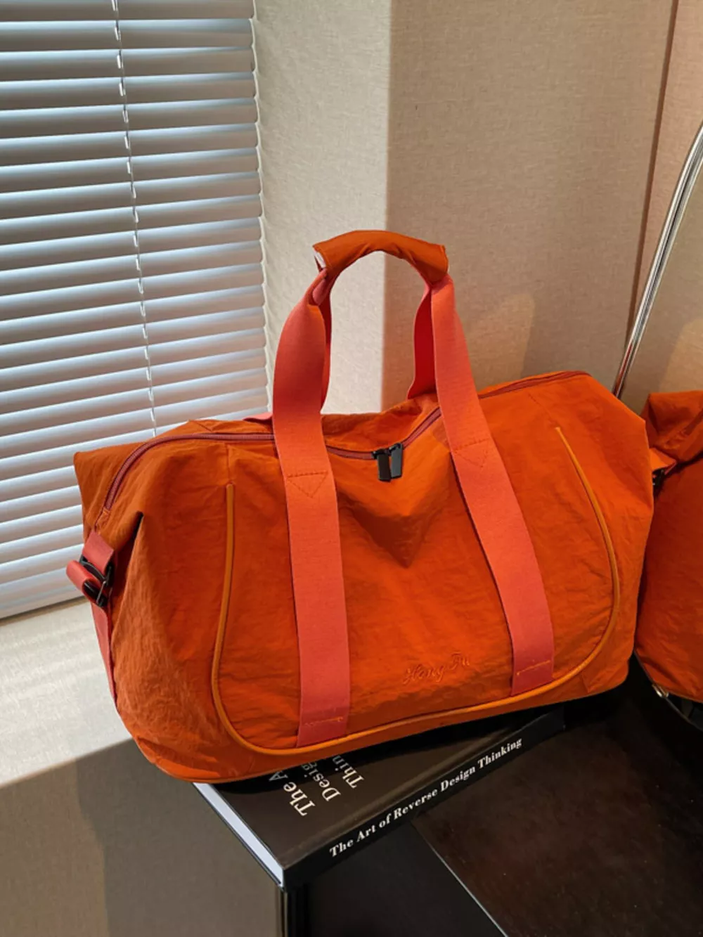 Lightweight Oxford Cloth Duffel Bag, image 3