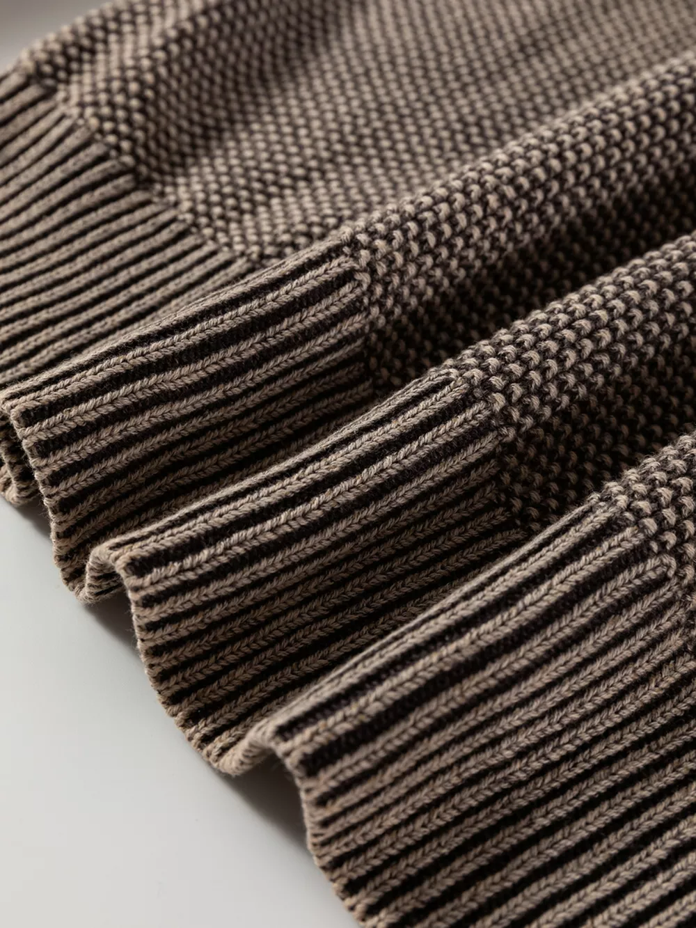 Contrast Cable Knit Sleeve Casual Sweater, image 14