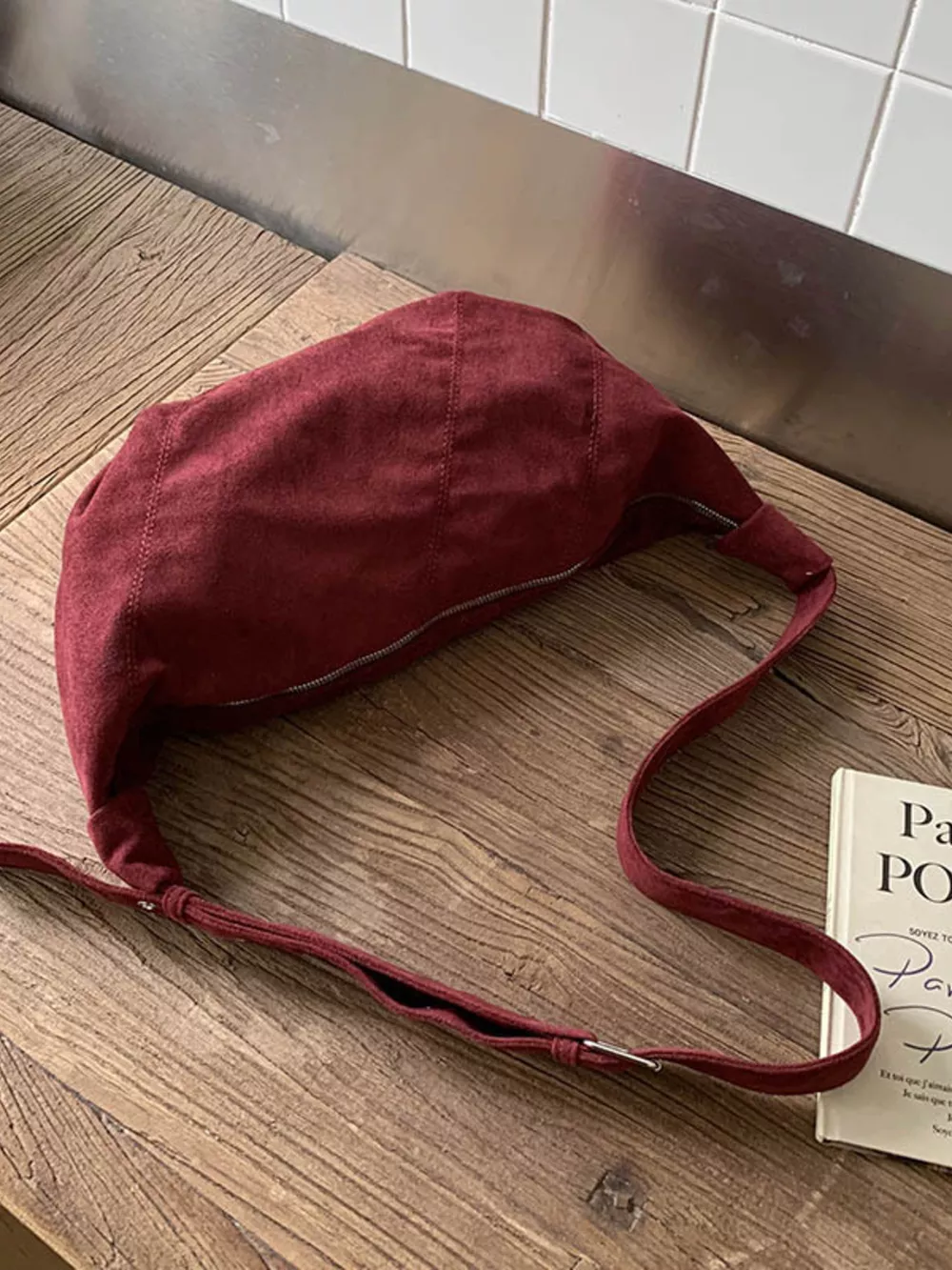 Casual Adjustable Strap Crossbody Bag, image 4