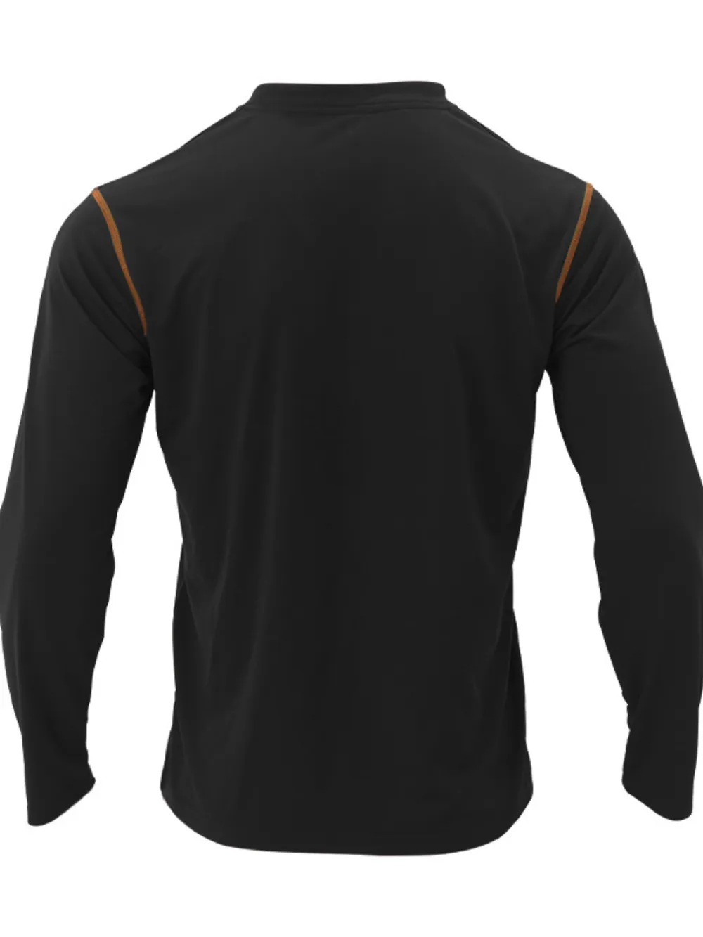 Men's Full Size Long Sleeve Polo with Contrast Trim Plus Size, image 4