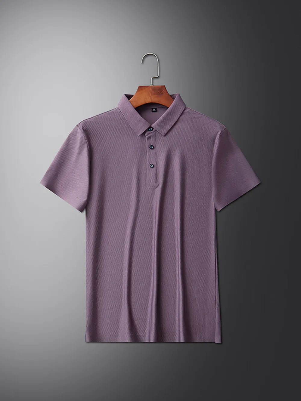 Men's Plus Size Breathable Short Sleeve Polo Shirt, image 11