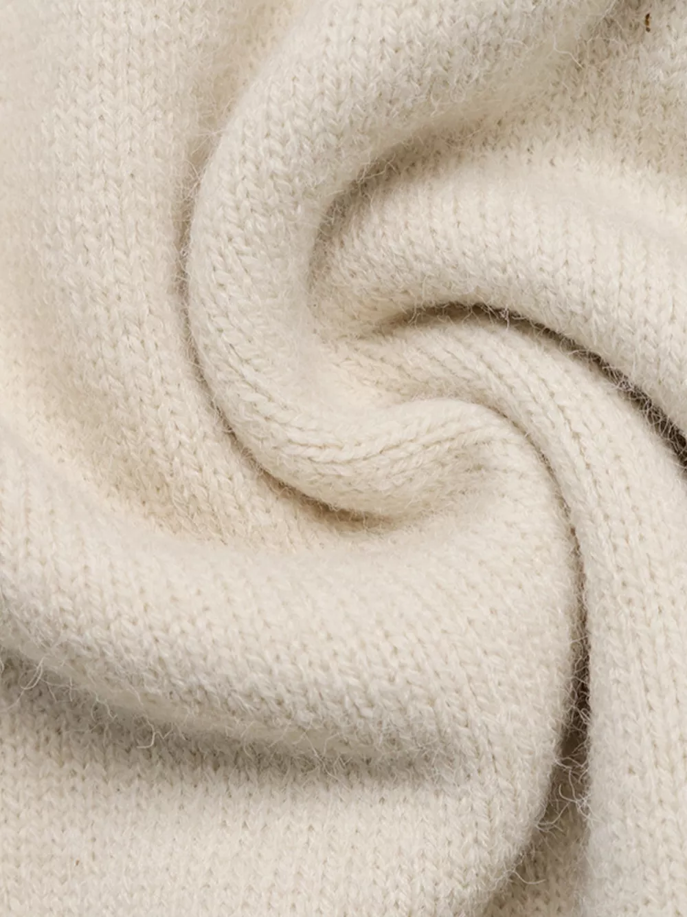 Elegant Lace Trim Round Neck Sweater, image 10