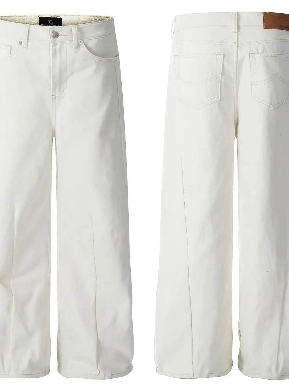 Men's High-Waist Wide Leg Jeans, image 4