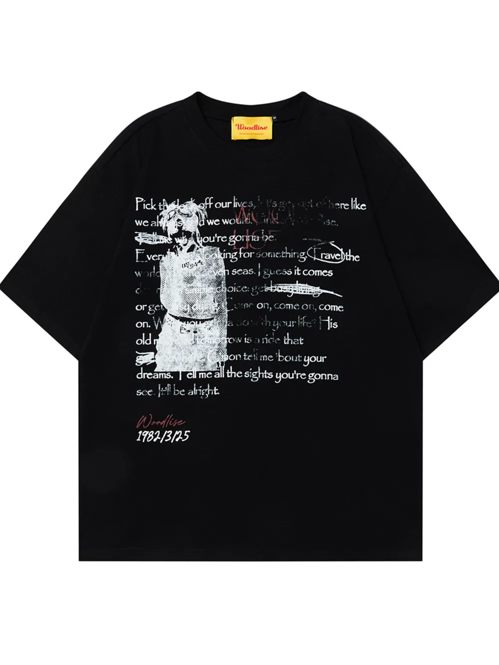 Men's Graphic Short Sleeve Oversized T-Shirt