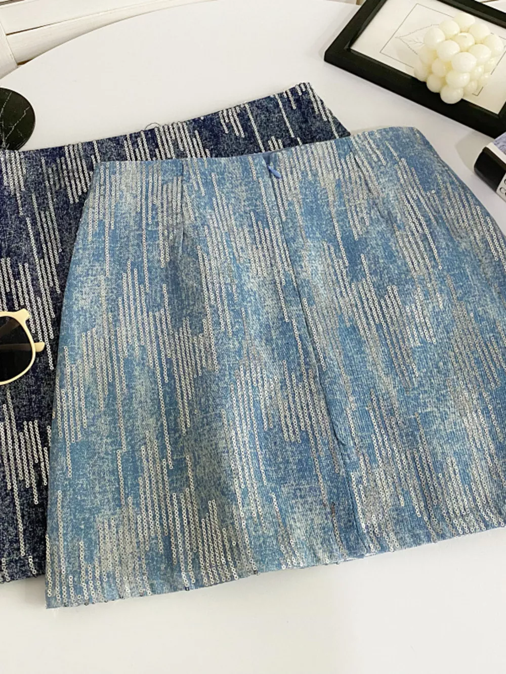 Sequin Mini Skirt, image 2