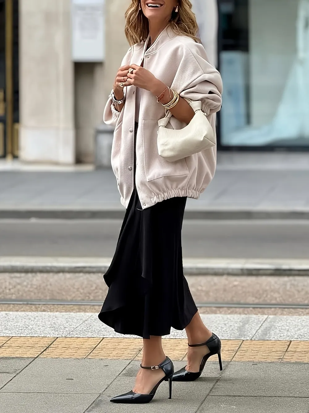Button Up Long Sleeve Jacket, image 4