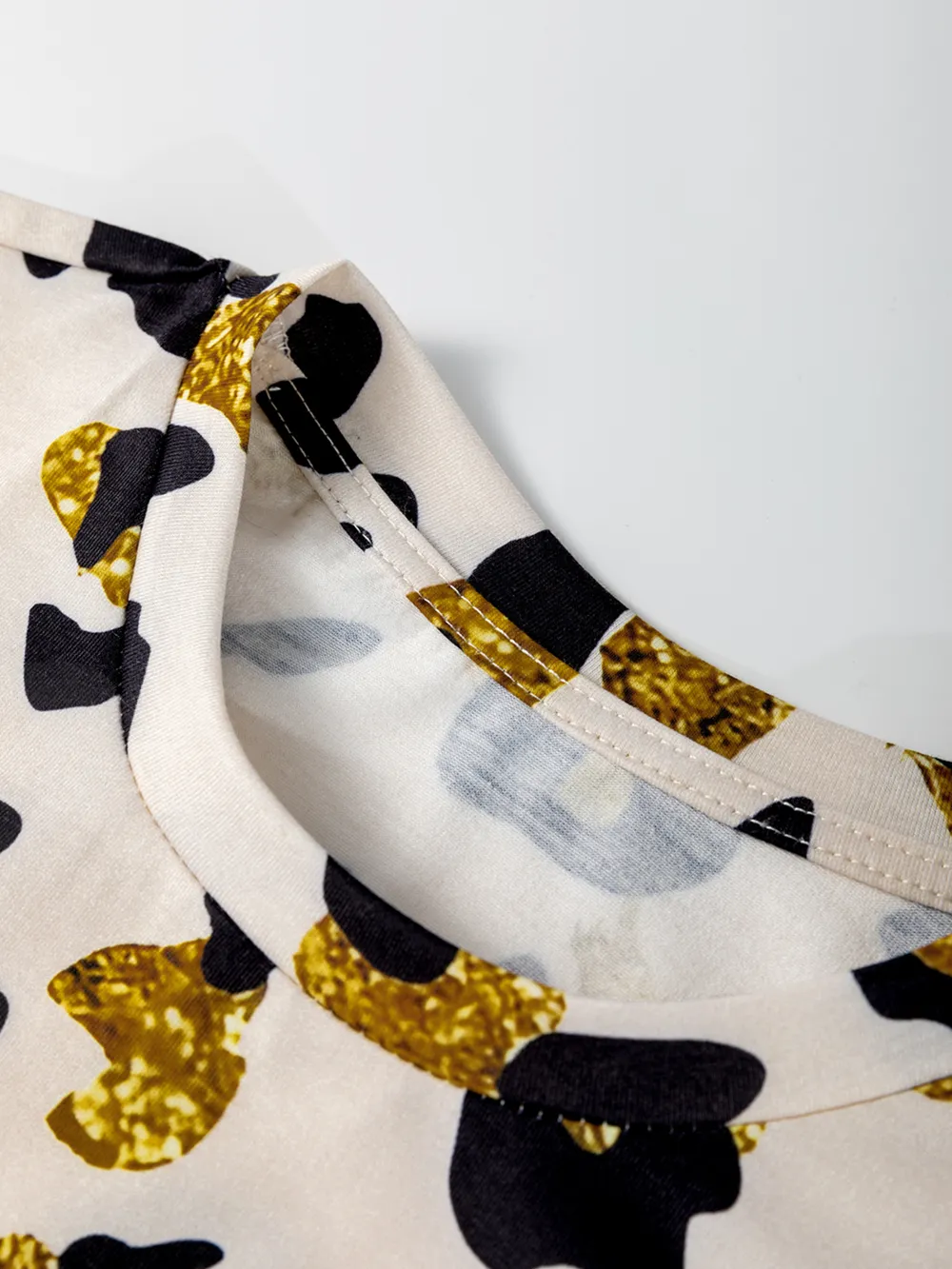 Leopard Print Short Sleeve T-Shirt, image 11