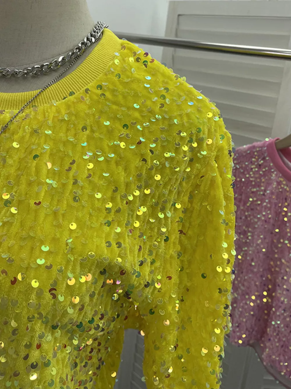 Sequin Short Sleeve T-Shirt, image 20