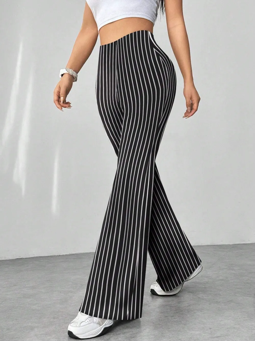 High Waisted Flare Pants, image 9
