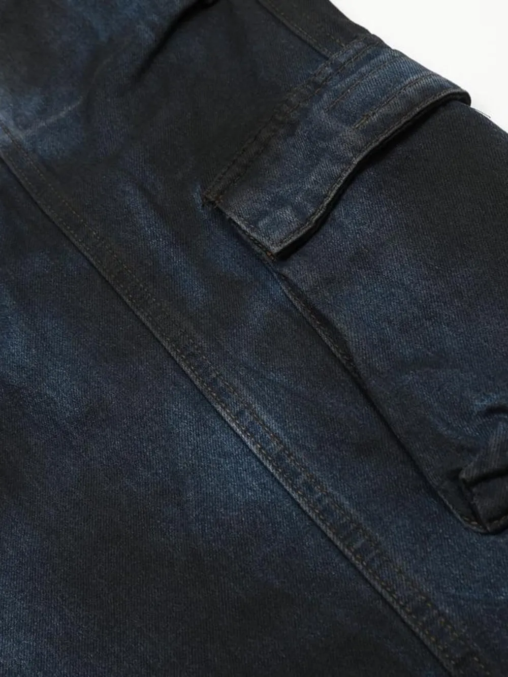 Men's Loose Fit Cargo Jeans, image 15