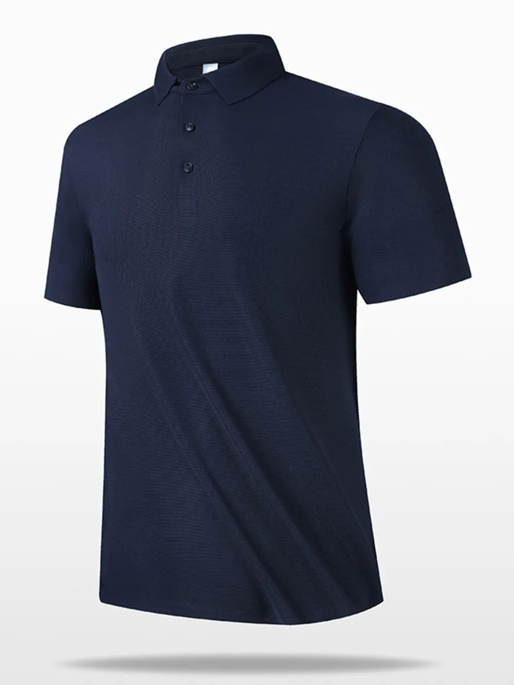 Men's Plus Size Button Detail Short Sleeve Polo, image 5