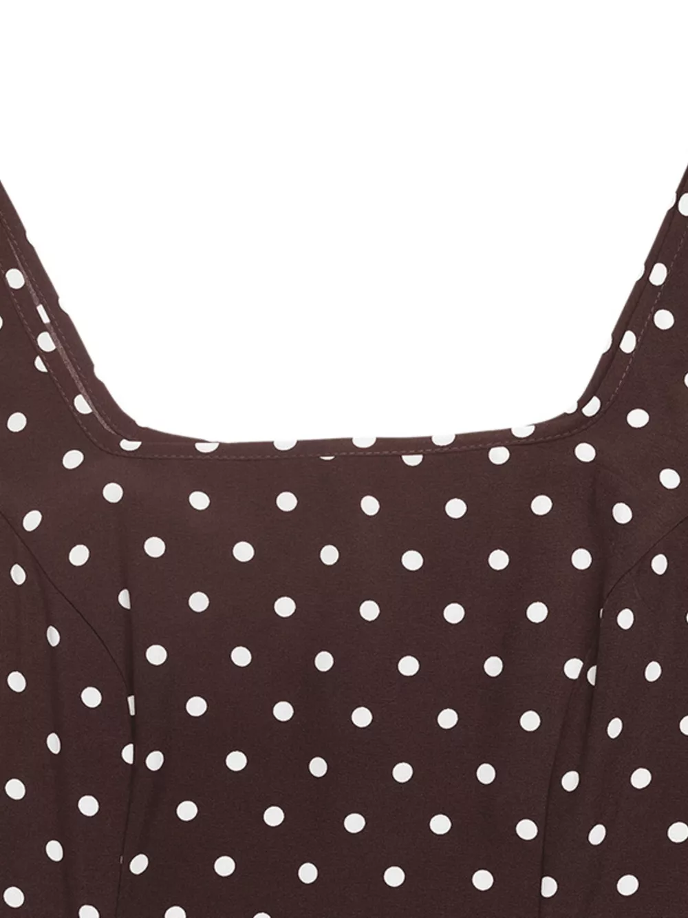 Polka Dot Sleeveless Maxi Dress, image 6
