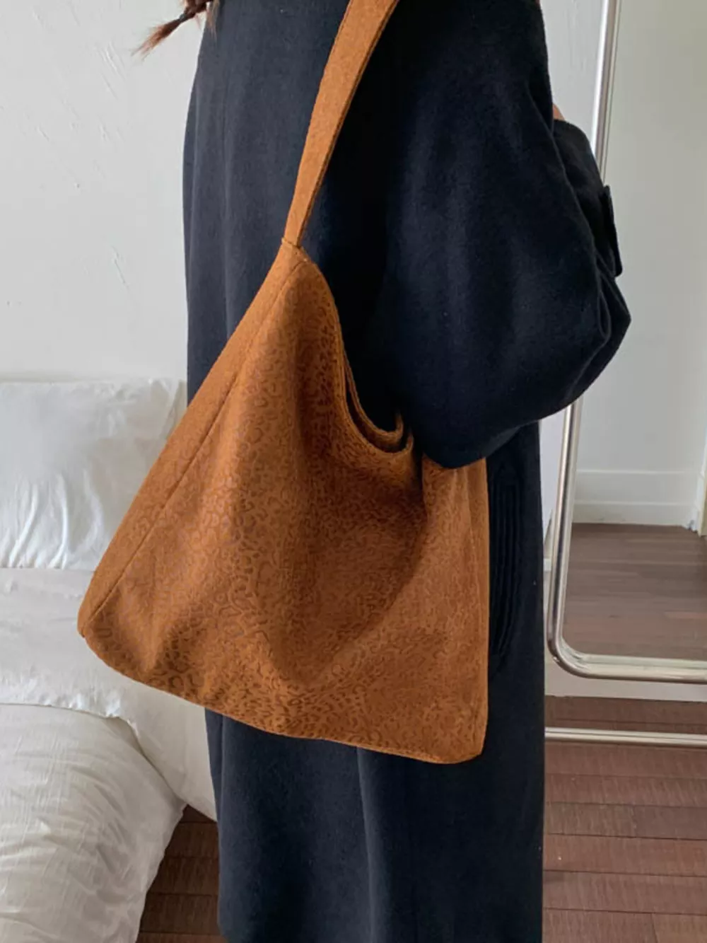 Leopard Print Tote Bag, image 12