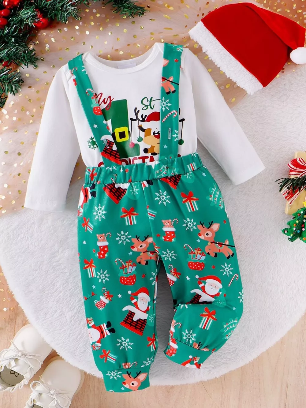 Children's My First Christmas Outfit Set, image 10