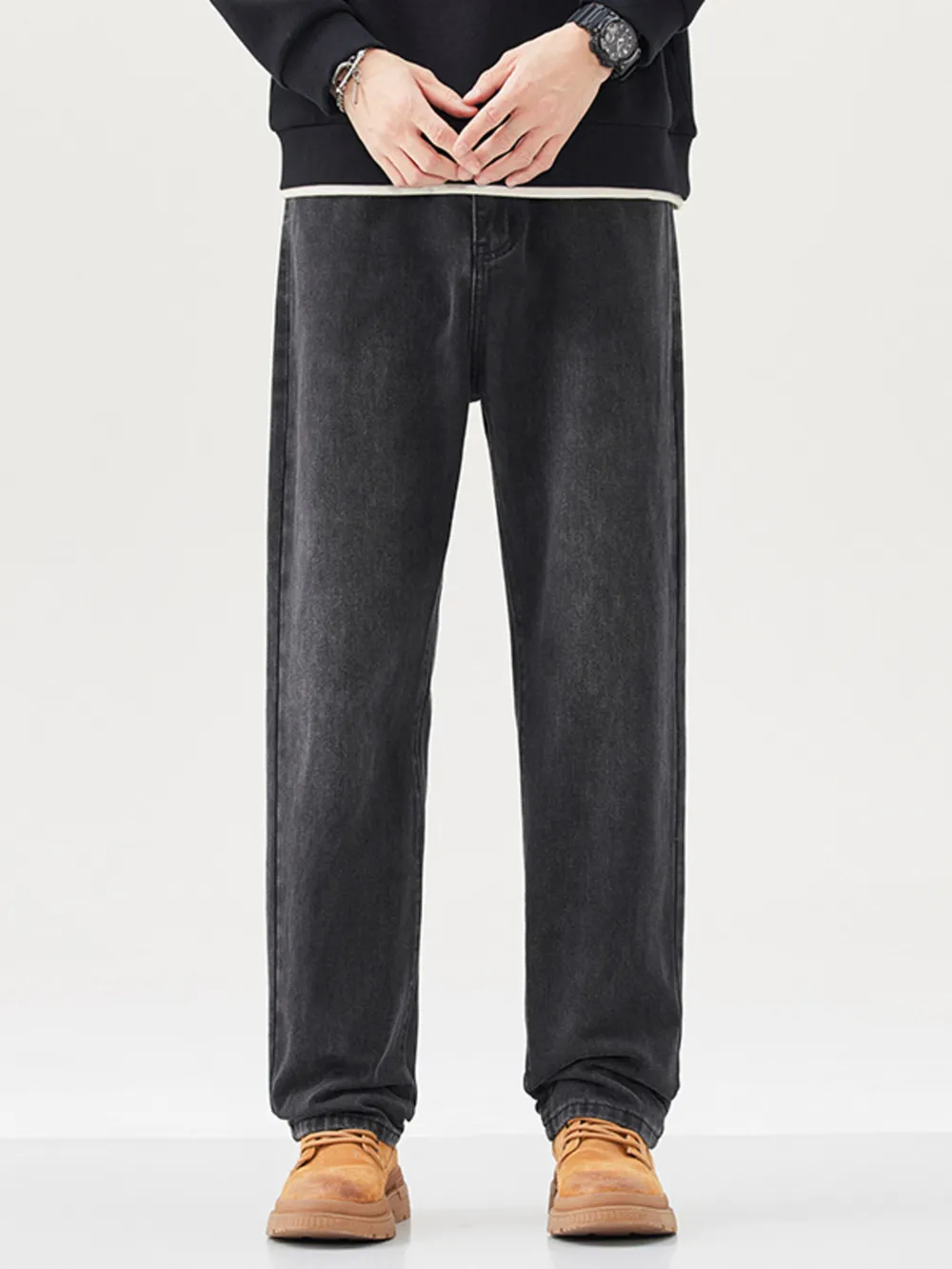 Men's Wide Leg Jeans