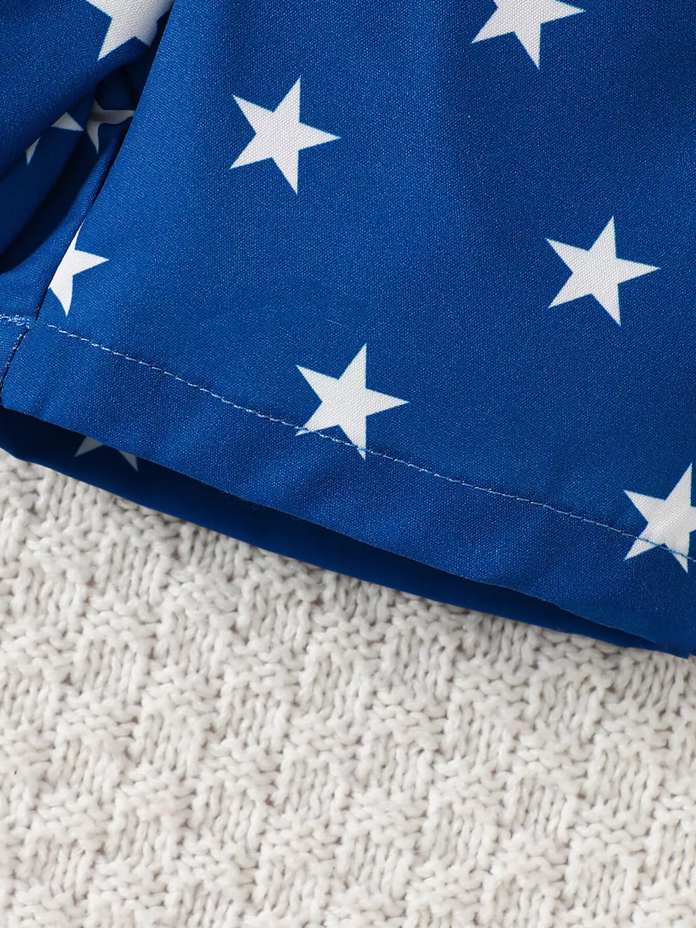 Children's Patriotic USA Tee & Star Print Shorts Set, image 6