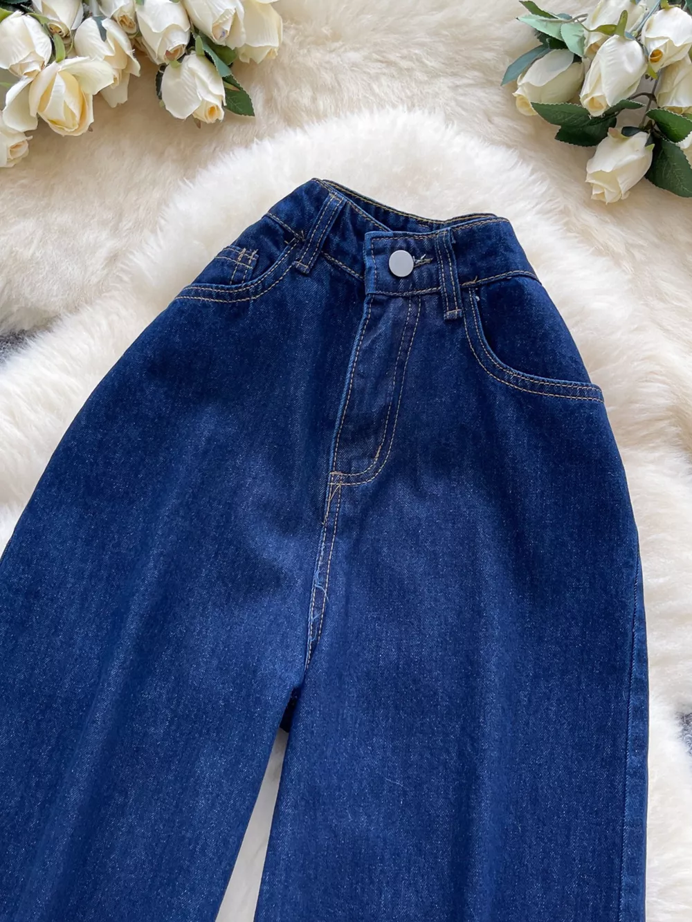 High Waist Wide Leg Jeans, image 3