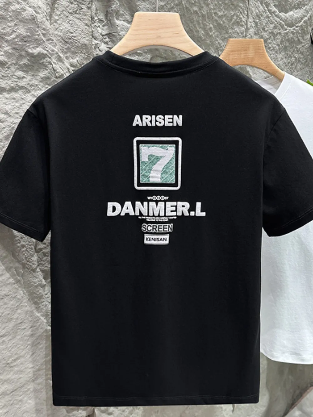 Men's Plus Size Round Neck Short Sleeve T-Shirt