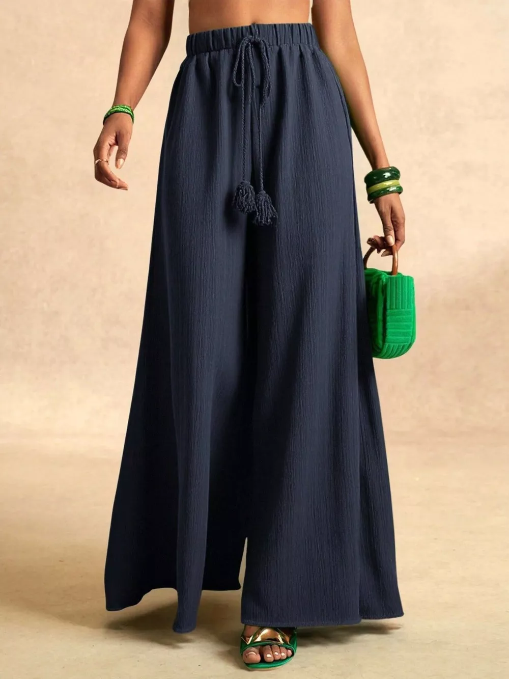High-Waisted Wide-Leg Pants, image 11
