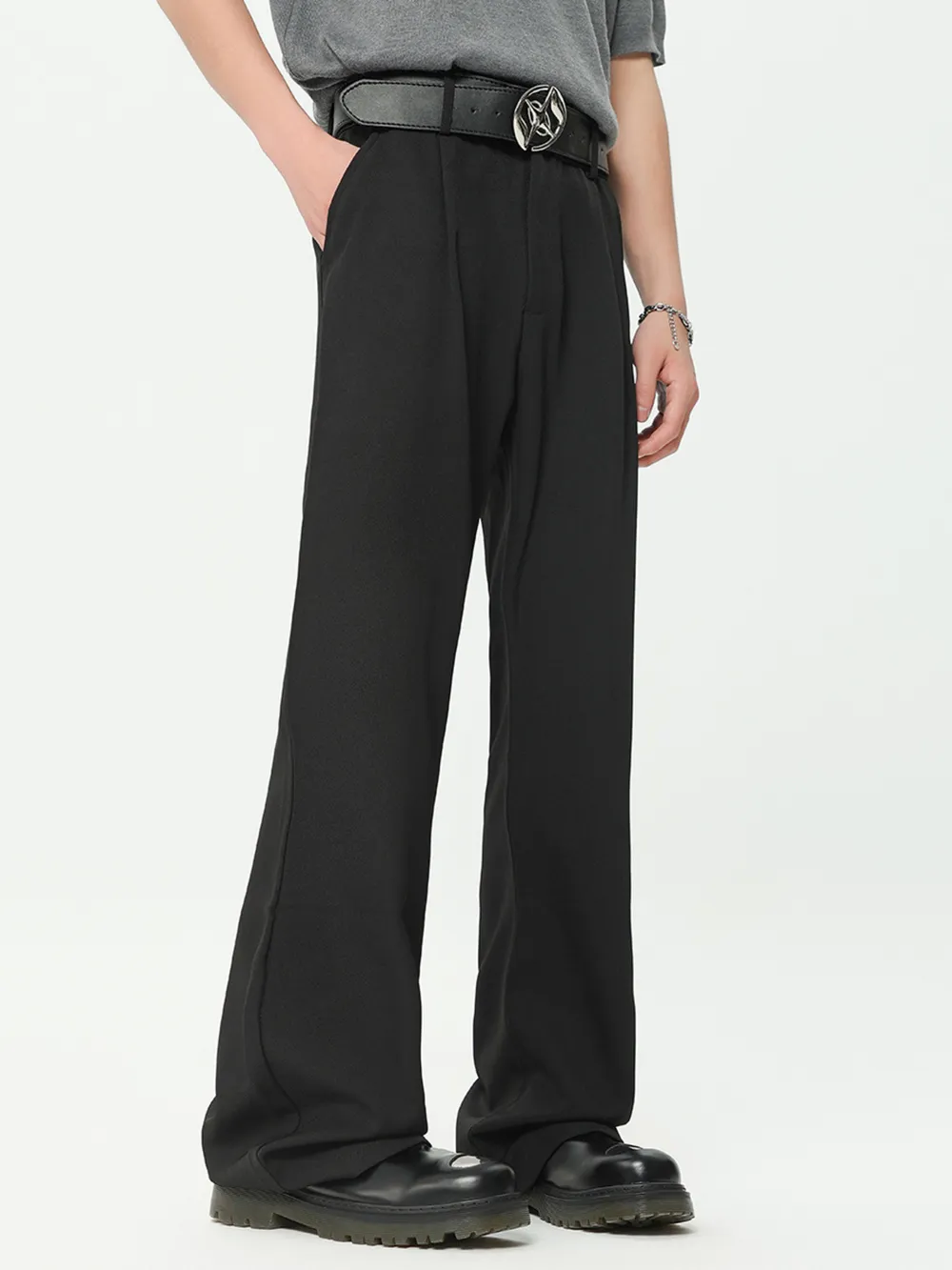 Men's Wide Leg Pants, image 2