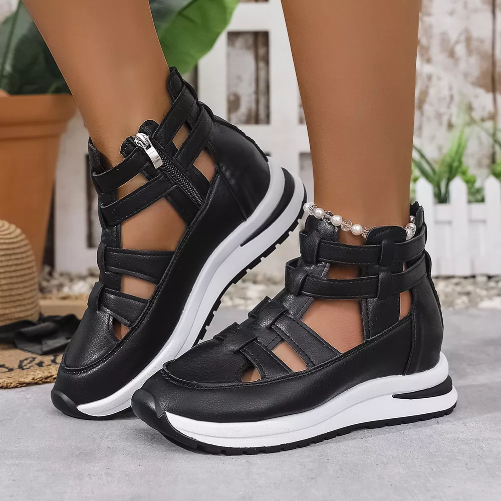 Cutout Platform Sneakers, image 6
