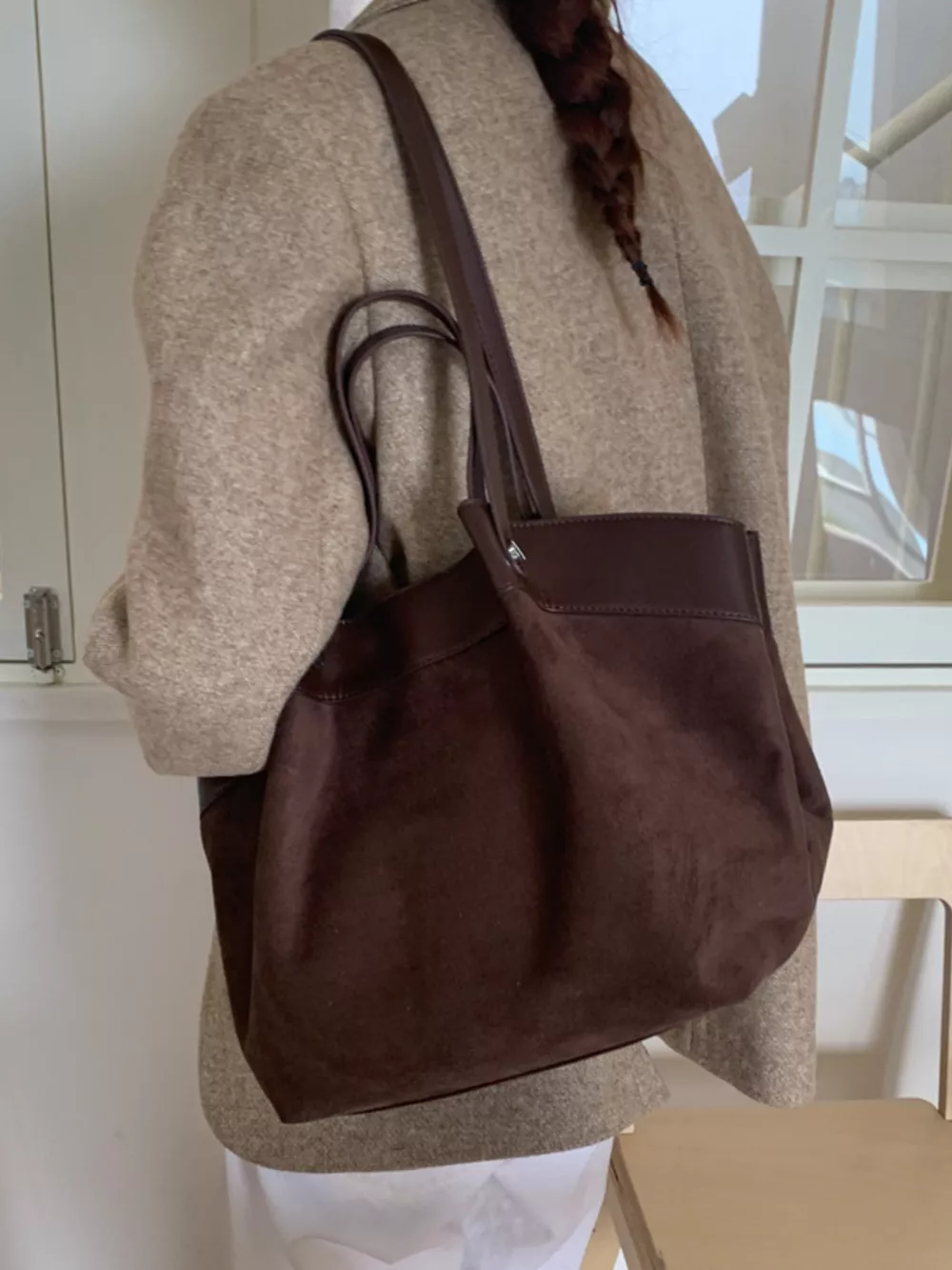 Lightweight Classic Color Tote Bag, image 5